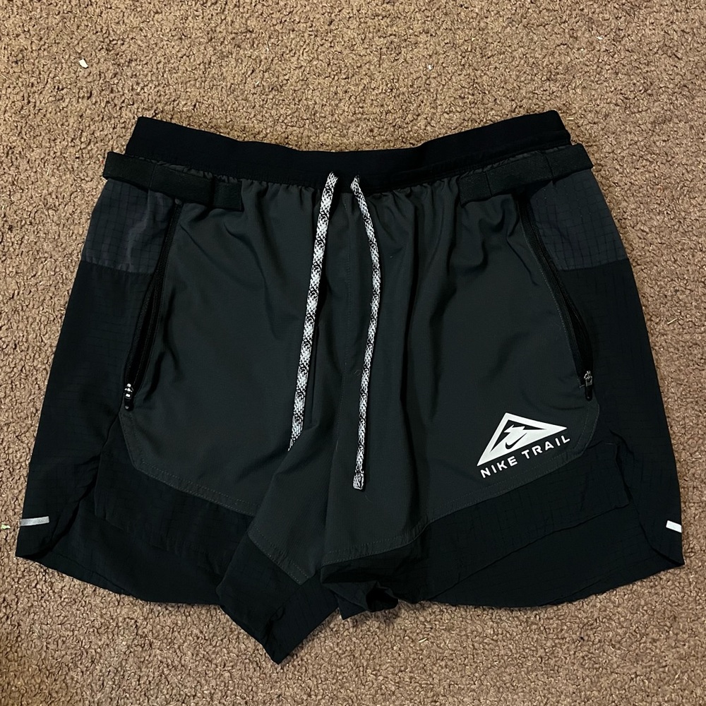Nike Trail Black Men’s Medium Running Shorts
